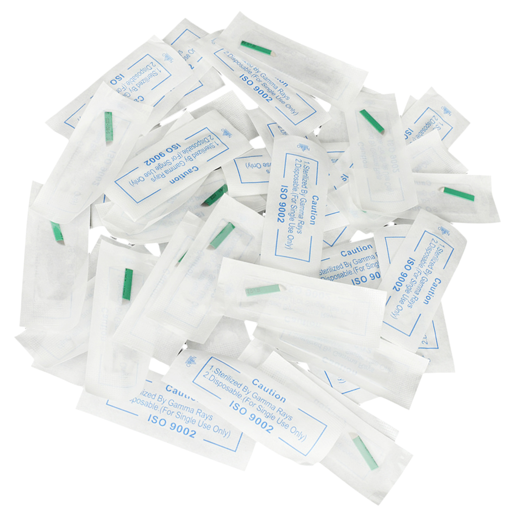 50pc 14Pins Eyebrow Microblading Needles For 3D Embroidery Manual Tattoo Pen