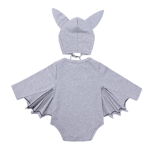 Zanjkr Kawaii Roupas Onesie Halloween Meninos Recém-nascidos Estampas de  Desenho Cosplay Macacão Fantasia Infantil Macacão Chapéu Roupas, Preto, 0-3  Meses : : Moda