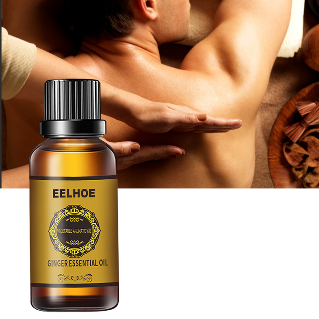 Ginger Essential Oil Massage Oil for SPA Aromatherapy Swelling Blood Circulation