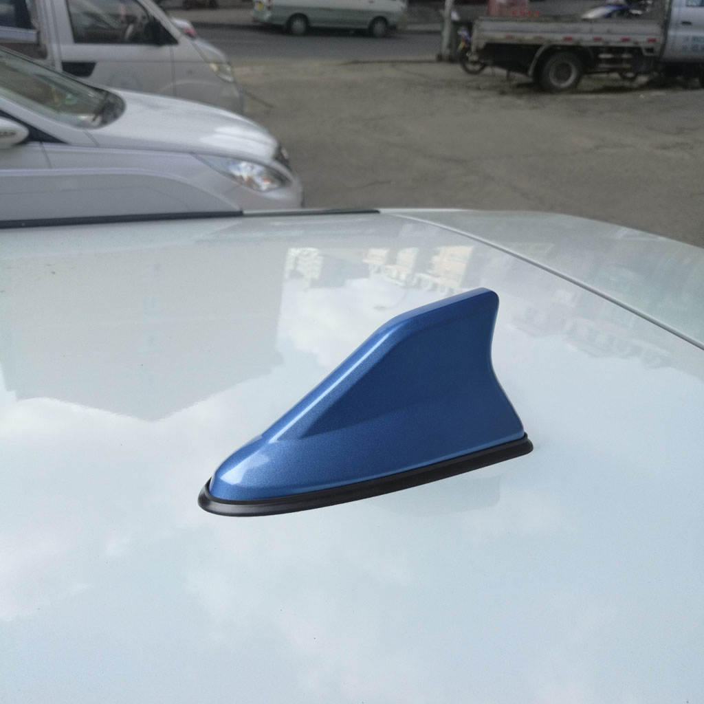 Shark Fin Antenna Universal Car Accessories Modification Decoration Roof Aerial Waterproof Replacement Car Antenna Cover Radio