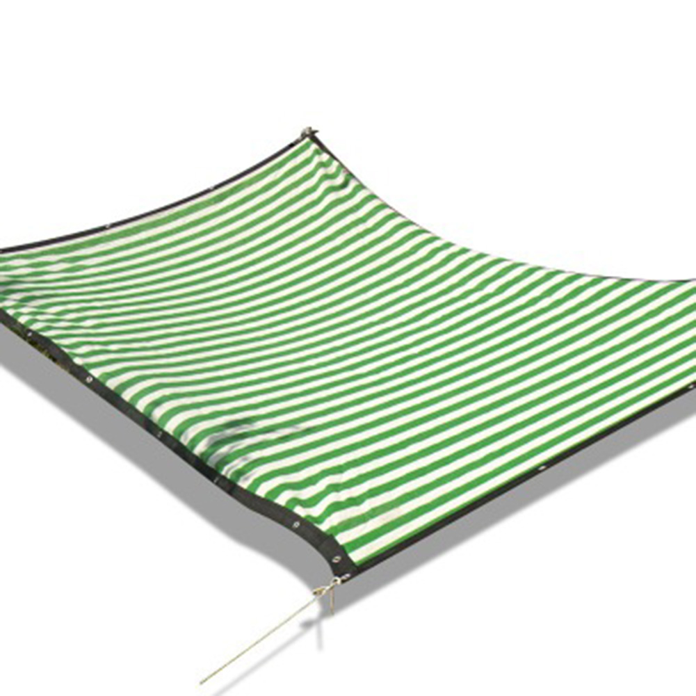 Verde e branco sombra pano resistente net