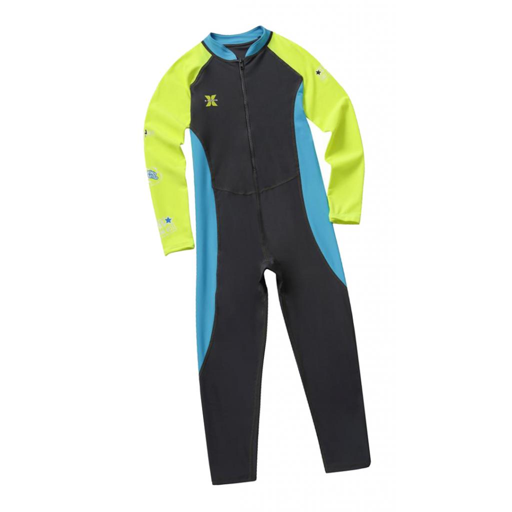 Baby Boy Girl Long Sleeve Swimsuit One Piece Surfing Suit Beach Swimwear 