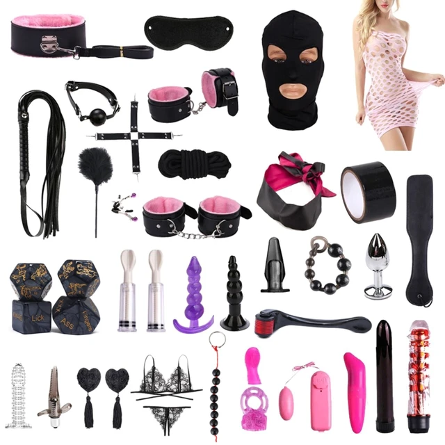 BDSM kit Restraint Set for Sex,Adult Toys Sex Toys kit for Couples  Sex,Bondage Set Restraint Kit Sex Things for Kinky Couples Sex Toys Sexual  Pleasure