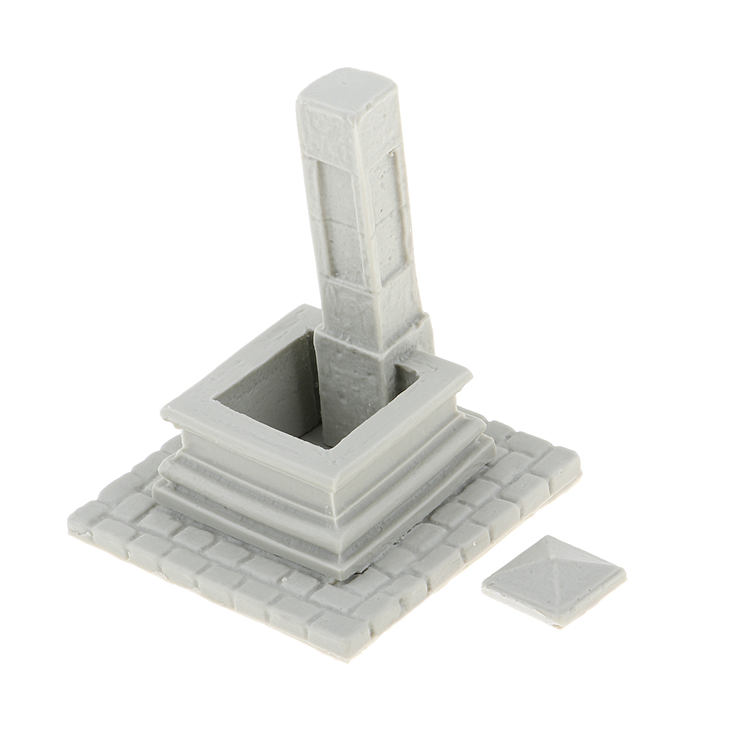 1/35 Resin Model Kit Well Miniature Sandplay Street Scenery Layout Unpainted