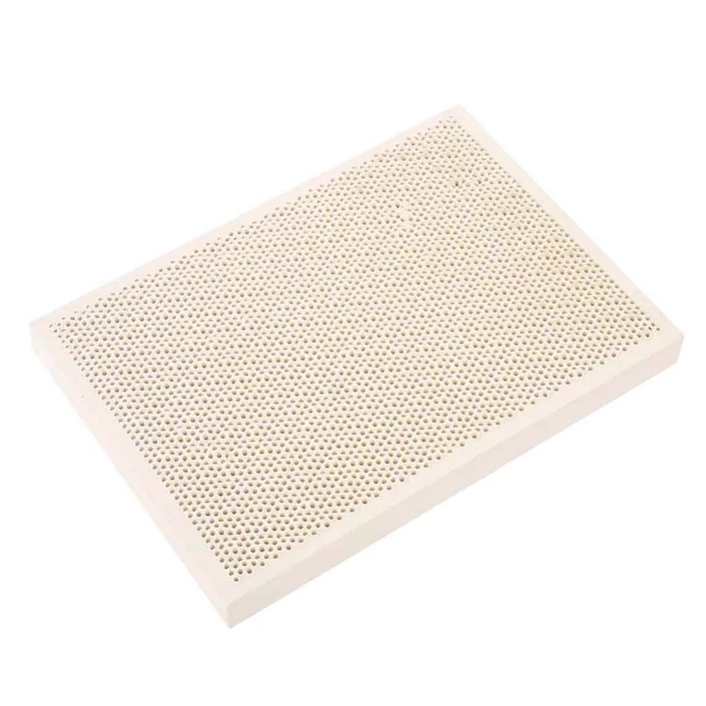 Ceramic Honeycomb Soldering Board Jewelry Heating Painting Drying Tools Plate,