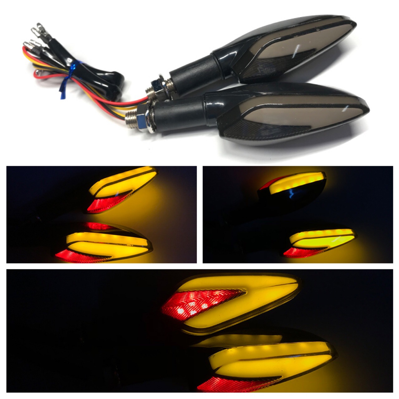 For Kawasaki Z750 Z750R Z750S R S Z800 E version ER6n ER6f Z800 Z1000  motorcycle turn signal Lights Flowing flicker led Blinkers| | - AliExpress