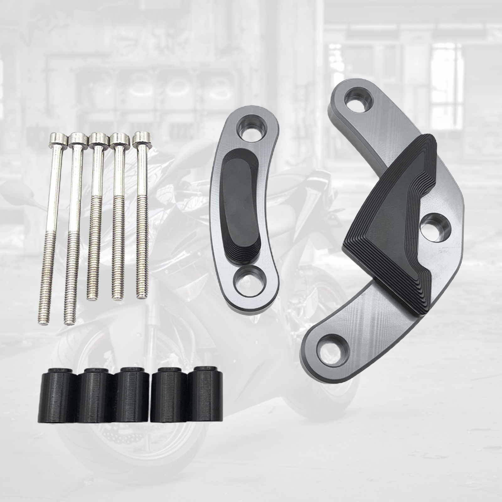 Motor Engine Case Slider Crash Protector Guard Set Replacement suitable for  Speed Twin 1200 2019-2021