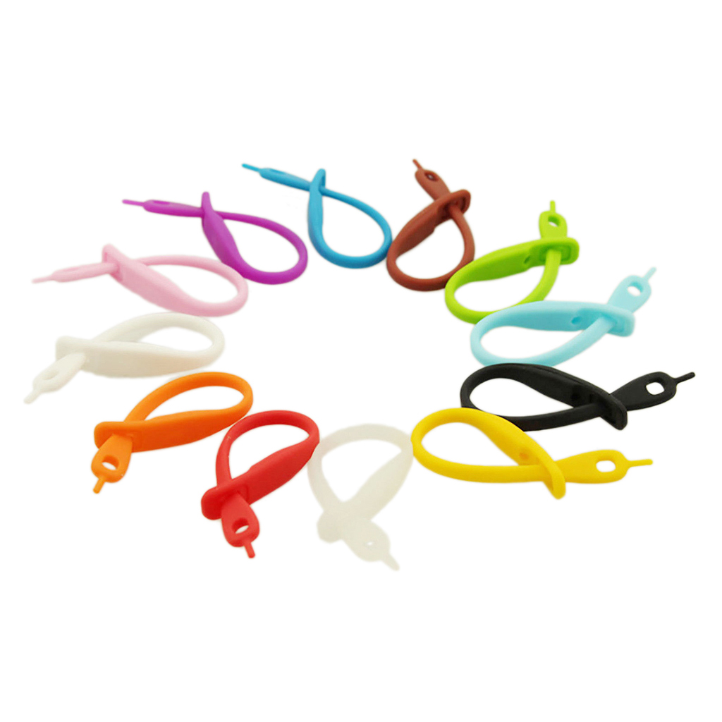 12Pcs Cups Glass Strip Identifier Tags Stem Marker Stags Bar Occasions Party