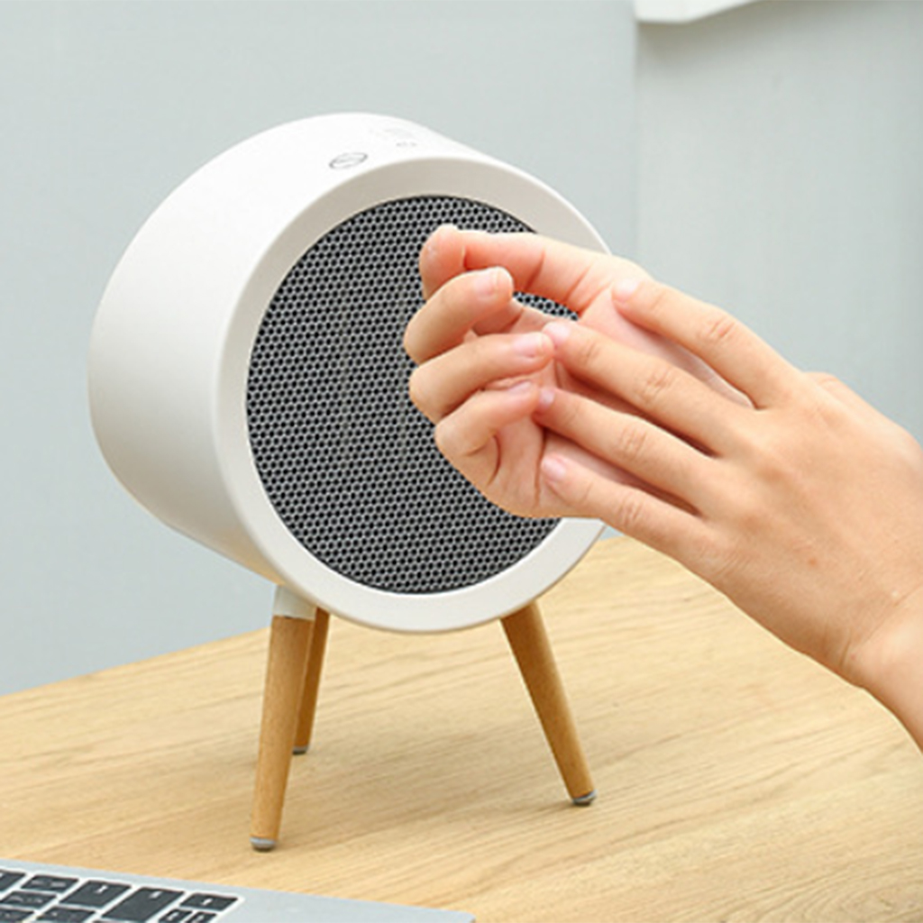Small Desktop Heater Warm Winter 3- Gear Heater PTC Ceramic Heating Element