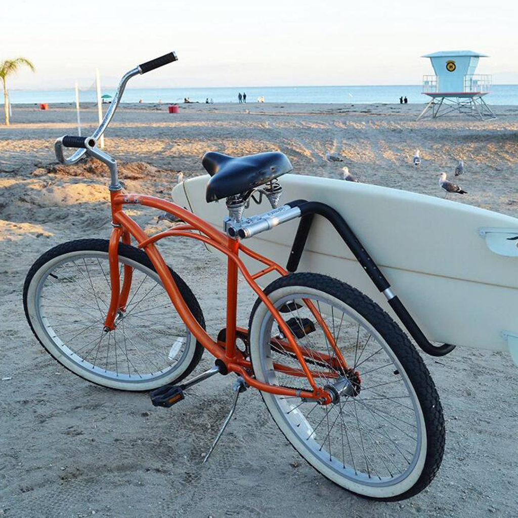 Riding Motorcycle Bike Surfboard Rack Holder  Surf Carrier Bracket