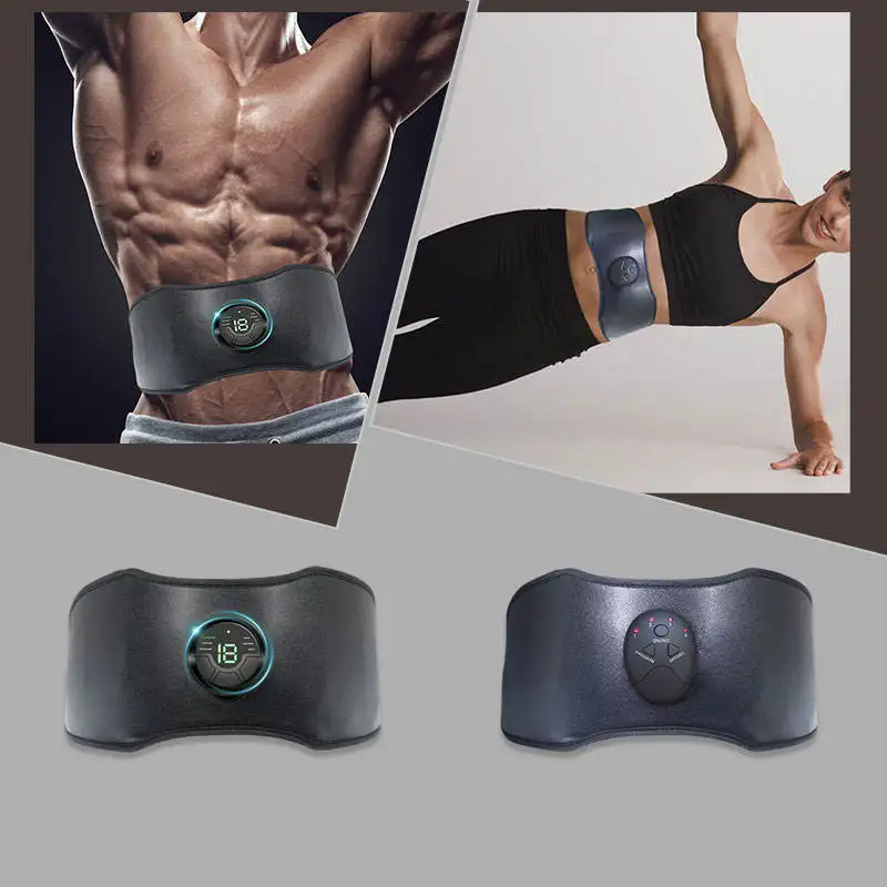 Abdominal Toning Belt Muscle Trainer 6 Modes & 18 Levels Muscle Sculpting Men Women