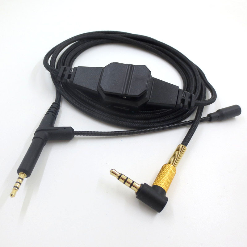 200 cm für BOSE 700 QC25 QC35 OE2 Gaming Headset Audio Headset Kabel Boom Mikrofon V-MODA Computer 3,5 bis 2,5mm PS4 Xbox One PC – Detail 3