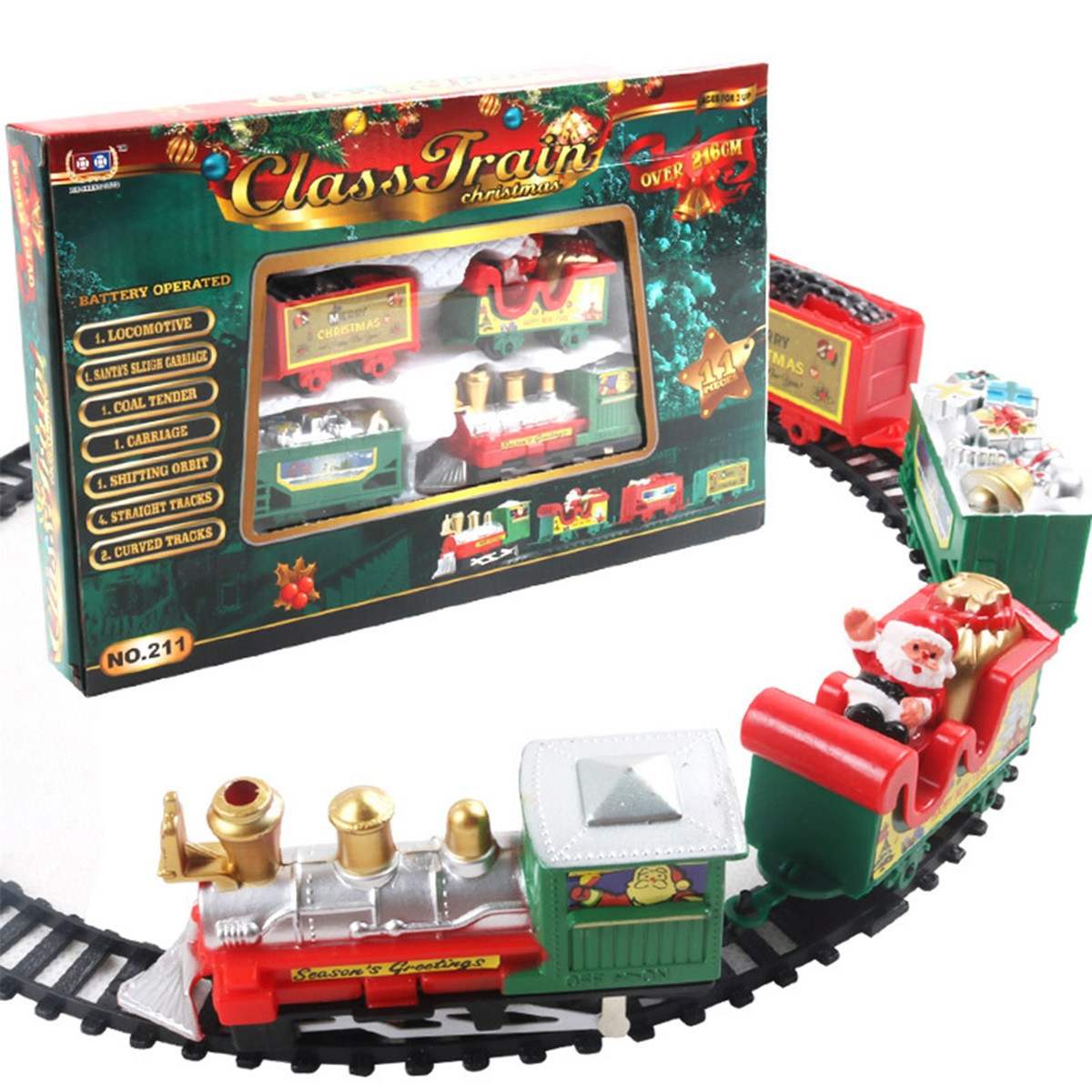 childrens christmas train set