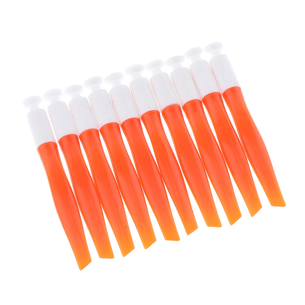 10 Pieces Dual-use False Nail Tips Suction Cup Stick Apply Removal Bar Set