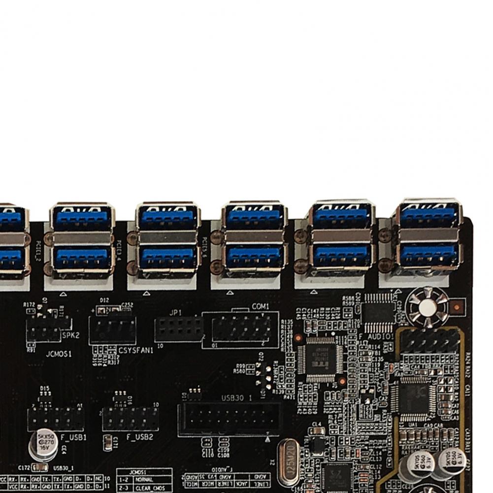 Nova placa-mãe de mineração ddr4 lga1151 pcb