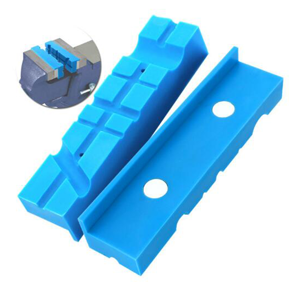Universal Bench Vise Soft Jaw Pads Protectors Kit Woodworking Tool