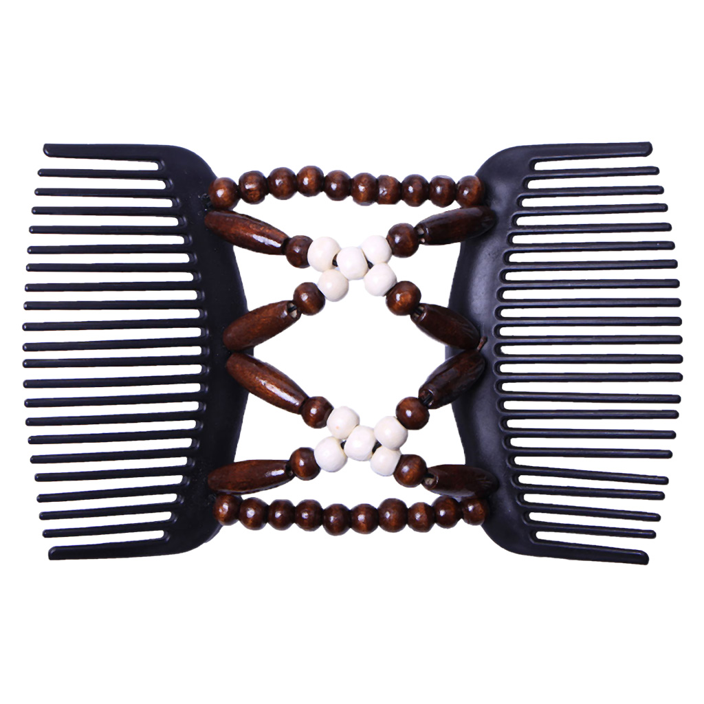 Beauty Thick Hair Double Clip Combs Bun Maker Hair Accessories for  Women Easy Updo Holds Long Short Hair