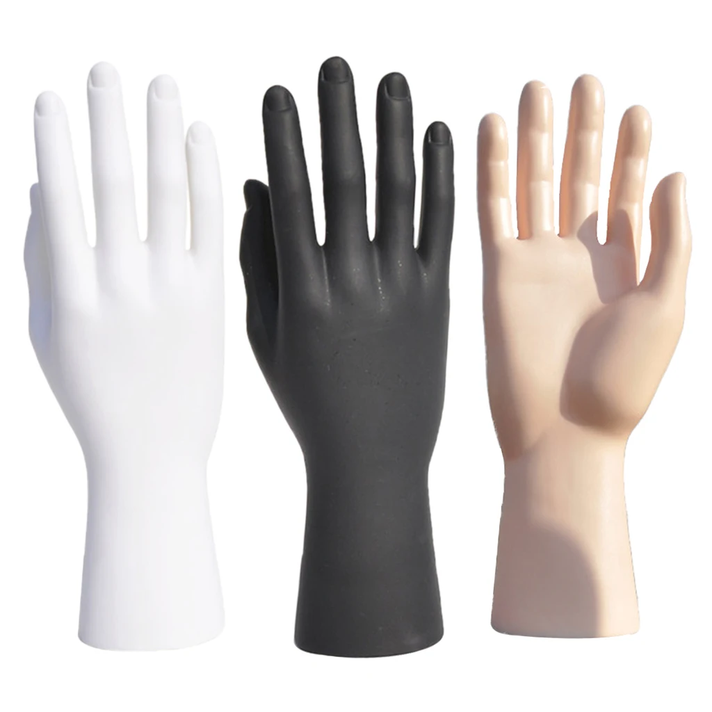Hand Display Mannequin Jewelry Watch  Gloves Stand Holder Model Male