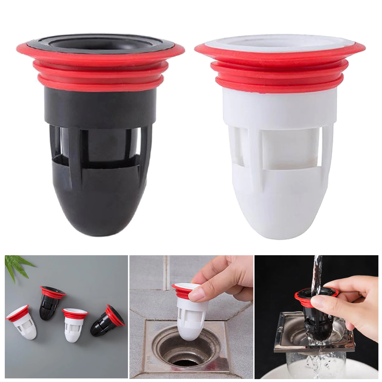 Floor drain deodorant backflow prevention device, one-way valve, silicon sink