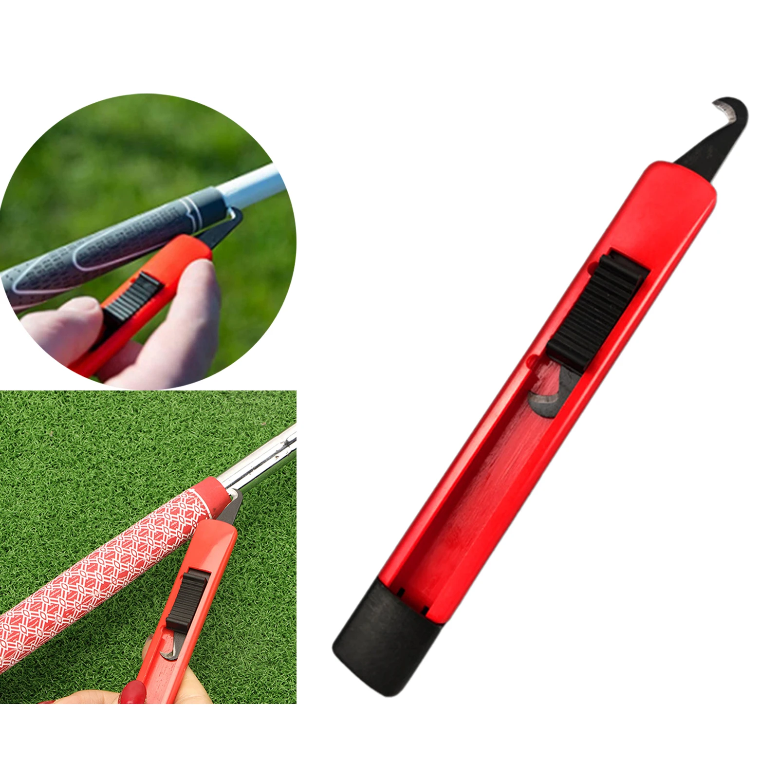 Retractable Golf Grip Hook Blade Clubs Regrip Tool Regripping Steel Blades