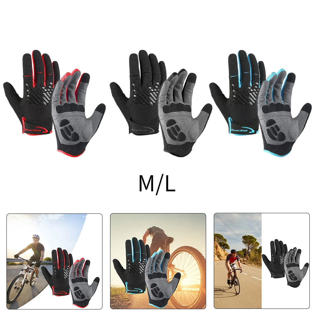 Bicycle Wrist Support Padded Gloves MTB Road Bike Cycling Motorcycle Sports Riding Accessories Fitness Mittens