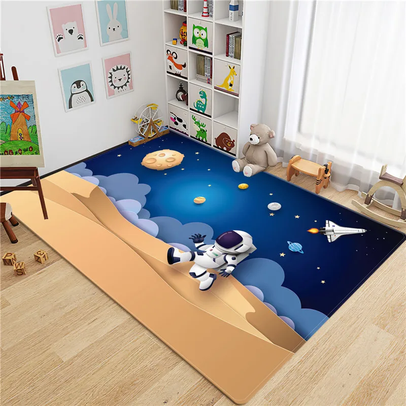 Details about   3D Cartoon Astronaut NAO1562 Game Rug Mat Elegant Photo Carpet Mat Fay 