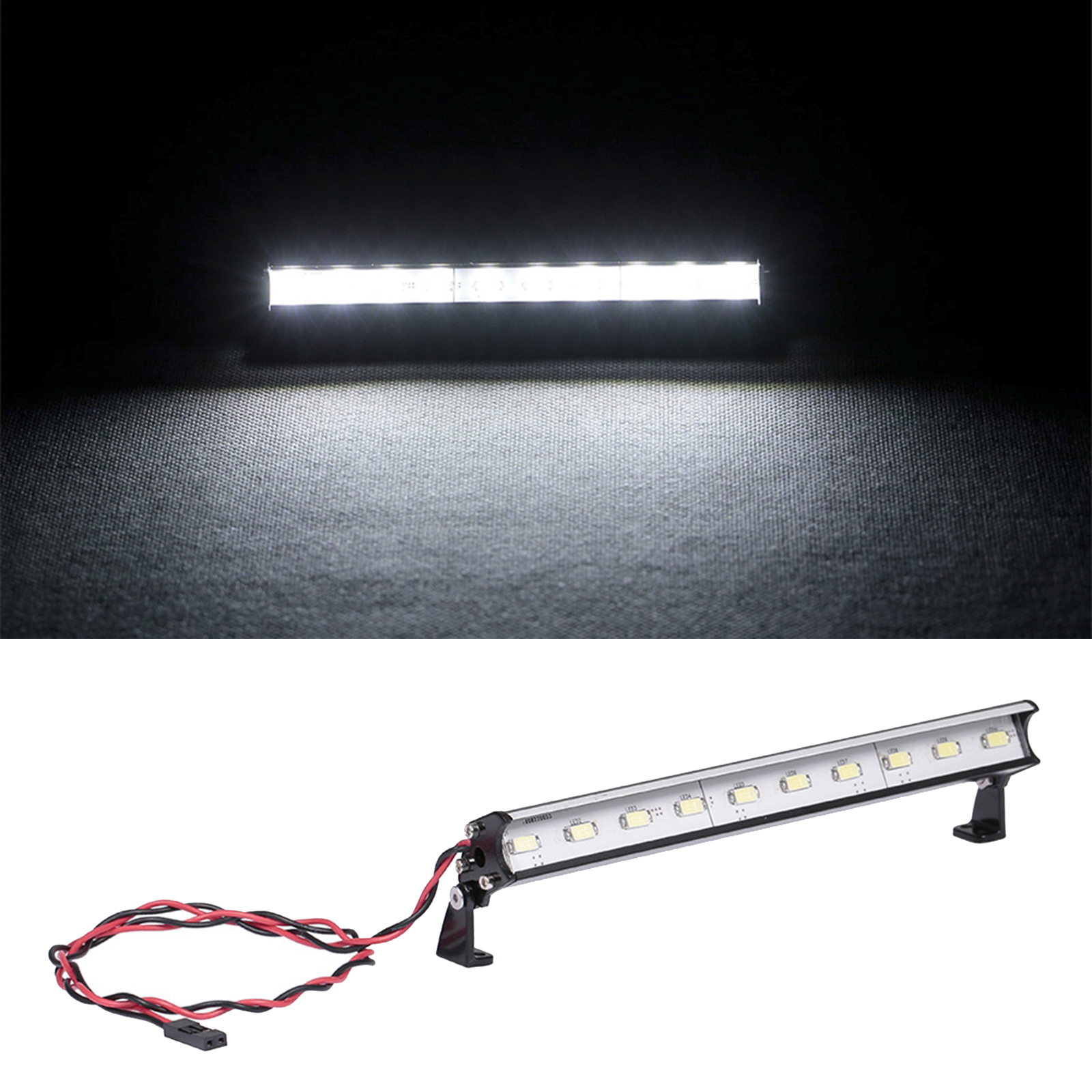 1:10 RC 135mm Roof Headlights for Trax-xas Slash / Slash 4x4 Buggy Trucks