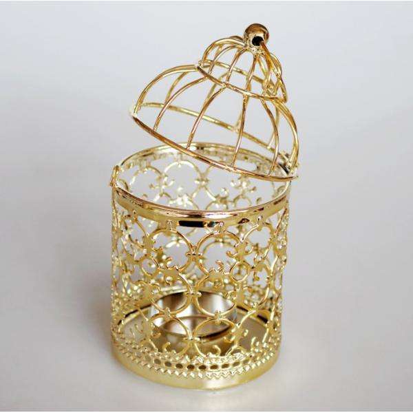 Birdcage Hollow Candle Holder Candlestick ing Lantern Decor