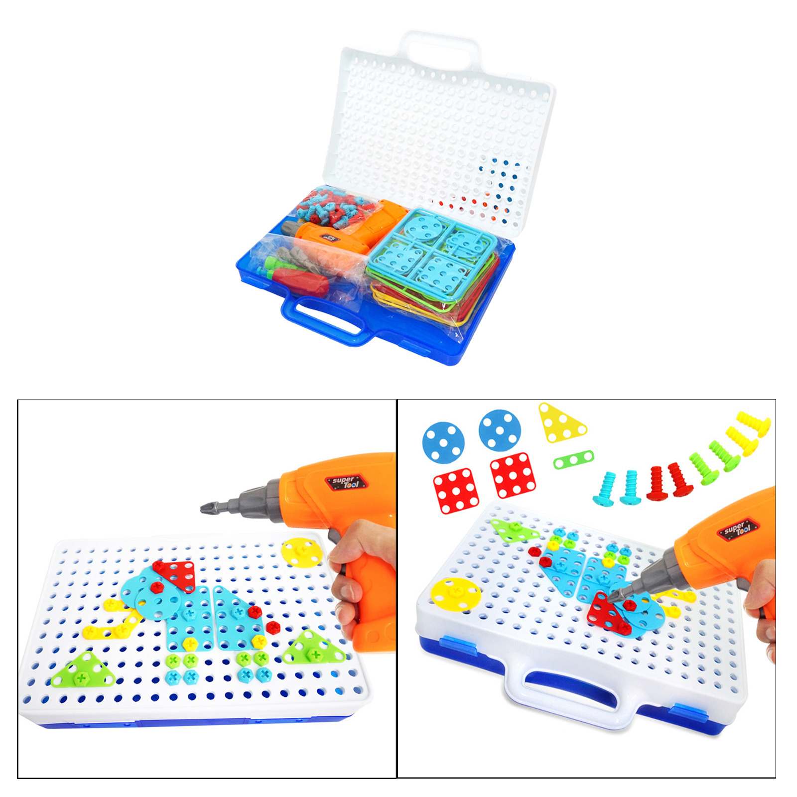 Creative Educational Tool Kit DIY Building Blocks Fine Motor Skills for Kids