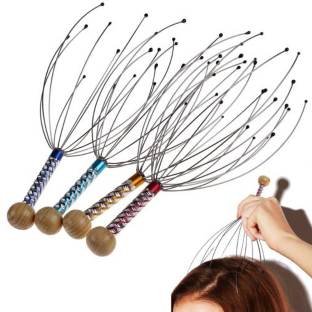 Best of Octopus Head Massager Scalp Relaxation Relief Body Massager Remove Muscle Tension Tiredness Metal Head Massager Instrument Reviews & Tips