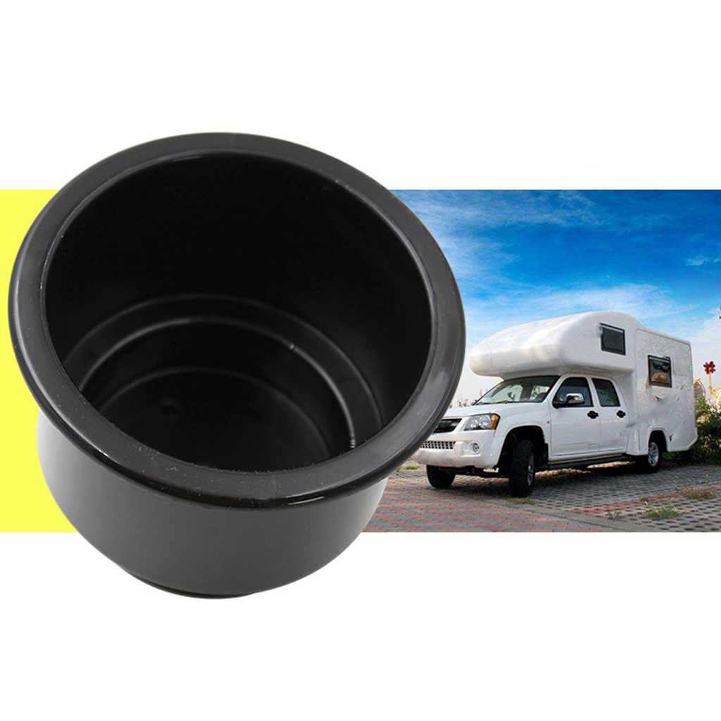 Boat Car Cup Holder RV Drink Support Rack Can Drop in Inserts with Drain Hole
