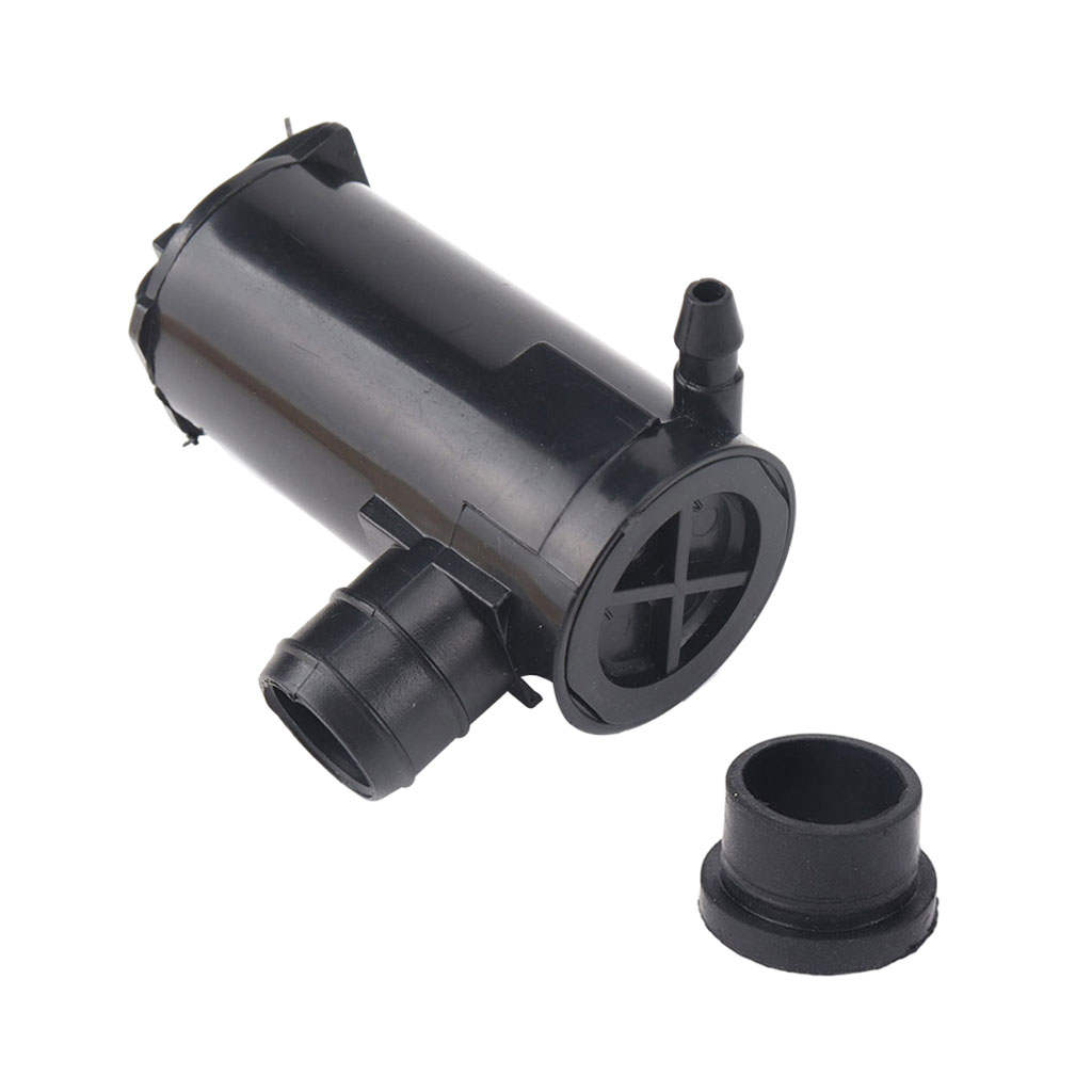 Automobile Windshield Washer Pump with Grommet 85310-22080 Fit for Honda Easy to Install Premium Black Professional