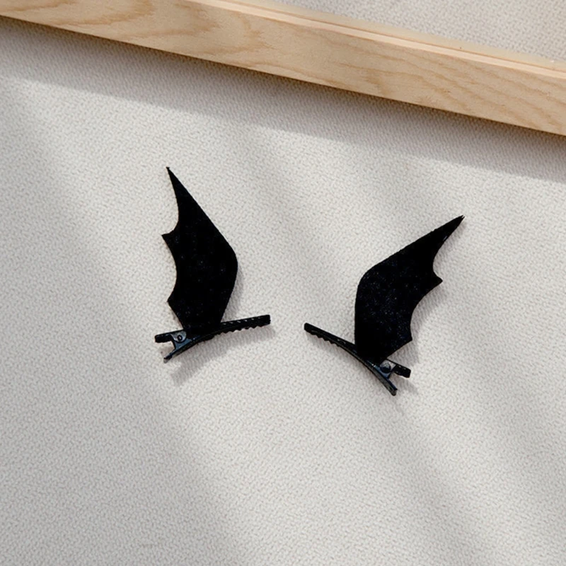 Bat Wing Headdress Devil Bat Hair Clips Set For Halloween Birthday Costume Hair  Clip AliExpress | Bat Devil Wing Bat Hair Band__red 