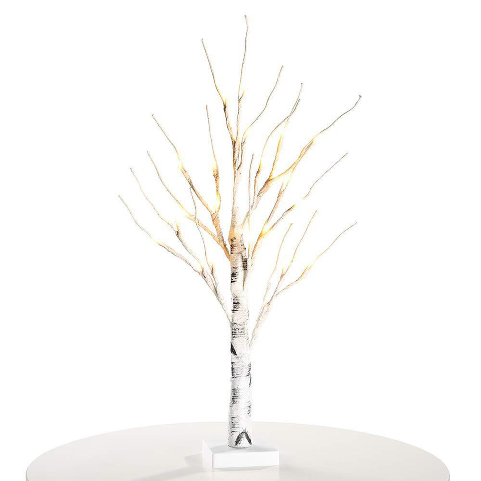 24x LED Birch Tree Light Night Light for Tabletop Outdoor Christmas Party Jewelry Holder Decoration Battery Powered