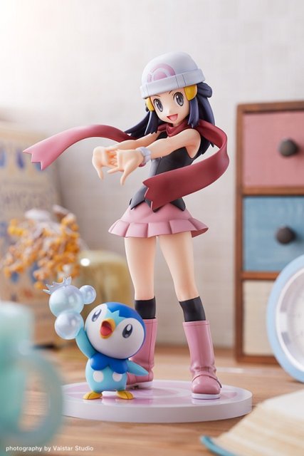 Dawn Pokemon Trainer Limited Scaleworld Statue Action Figure