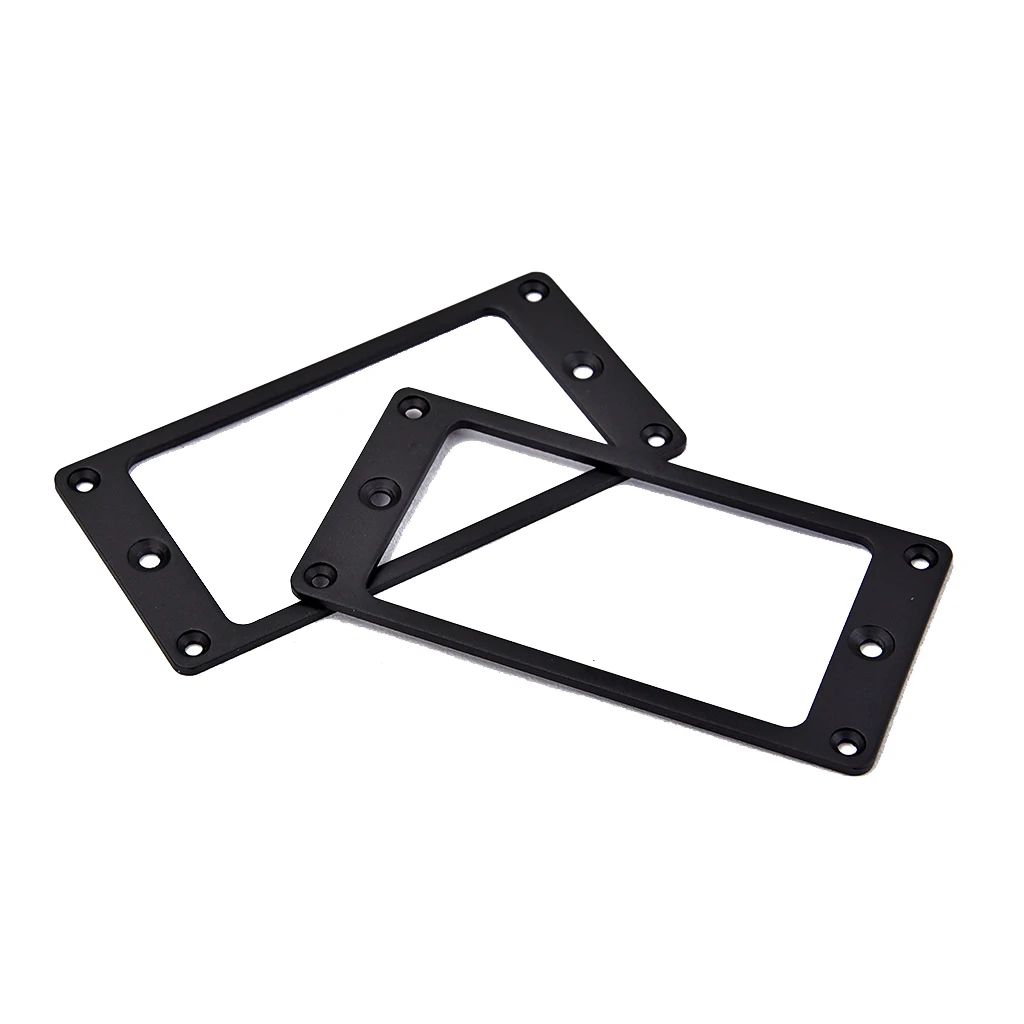 2pcs Black Electric Guitar Humbucker Pickup  Frame for  Guitar