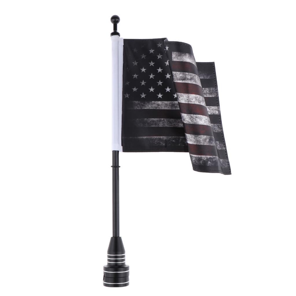 Universal Motorcycle American  Pole Luggage Rack Mount For