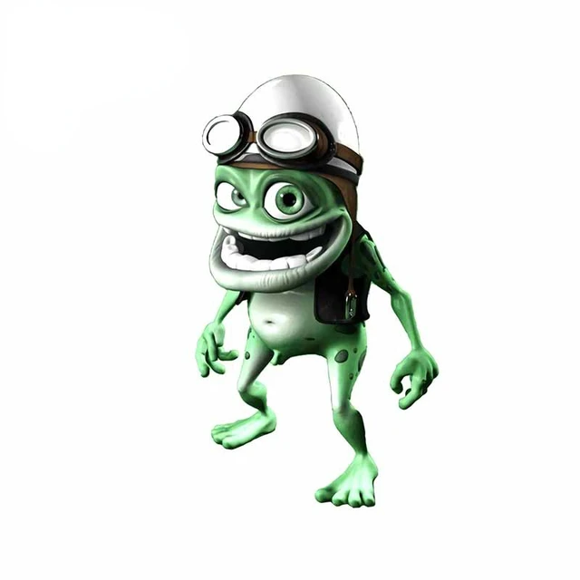  Crazy Frog Sticker Vinyl Bumper Sticker Decal Waterproof 5 :  Sports & Outdoors