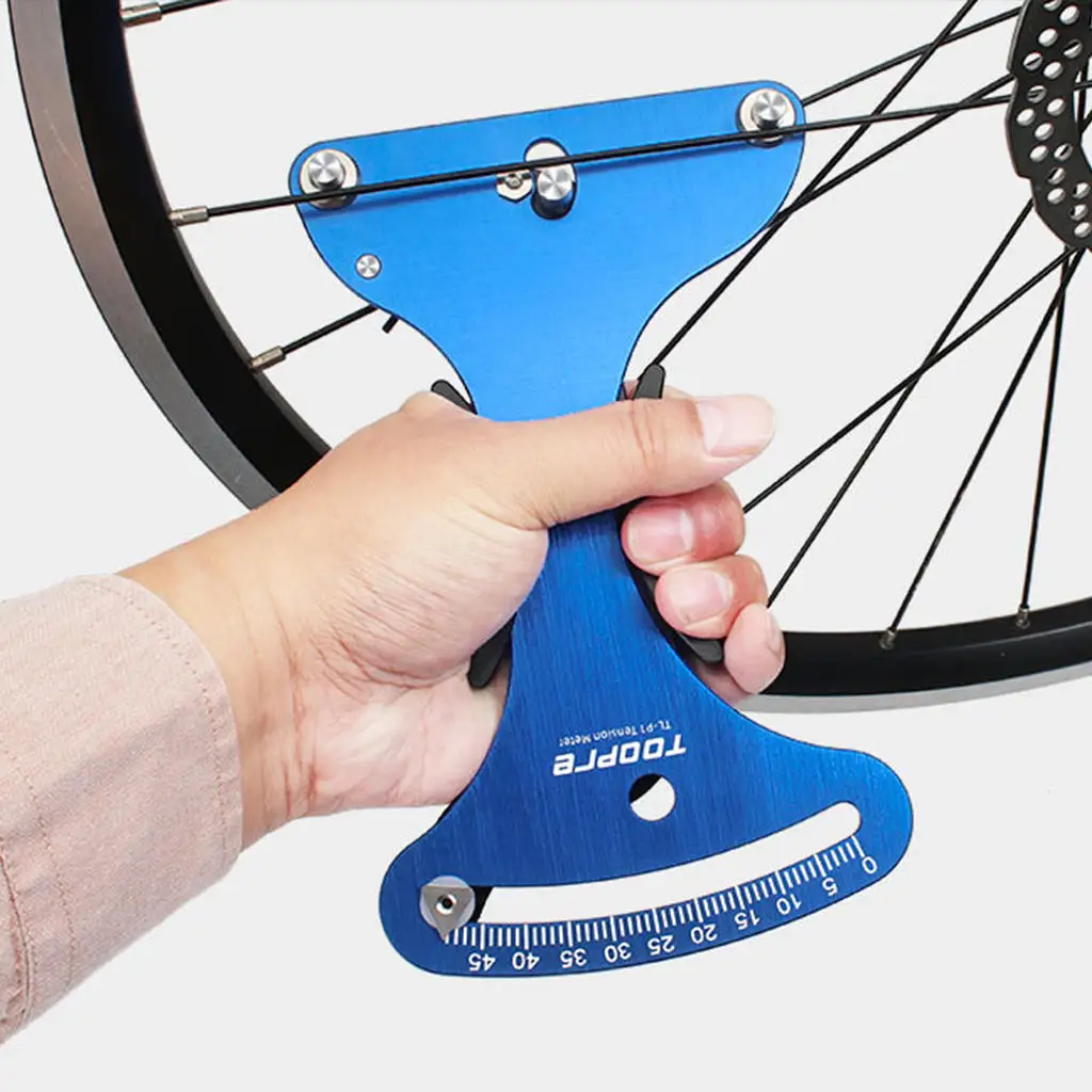 1x Mountain Road Bicycle Spoke Tension Meter Checker Indicator Multifunction Wheel Spokes Accurate Measurement Practical Tool