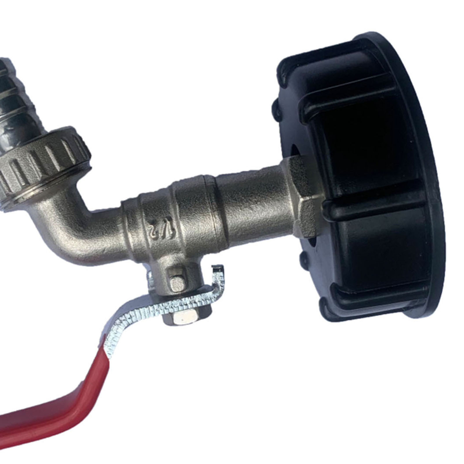 Durable IBC Tank Tap Adapter Coarse Thread Water Connector Replacement Valve Fitting Parts for Outer Diameter of 15mm Outlet