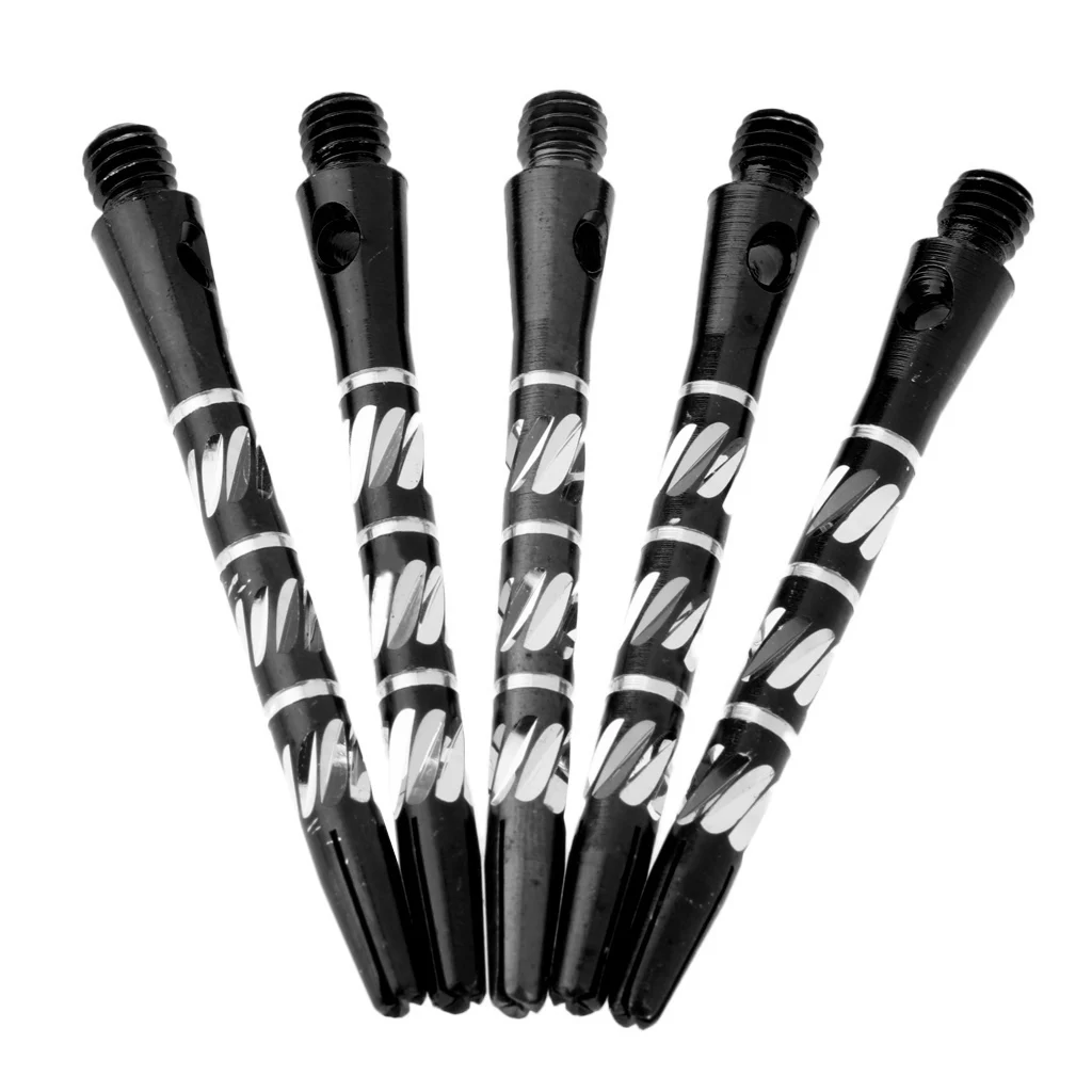 5Pcs 45mm 2BA Thread Alloy Dart Stems Re Grooved Darts Shafts Replacement Dart Accessories