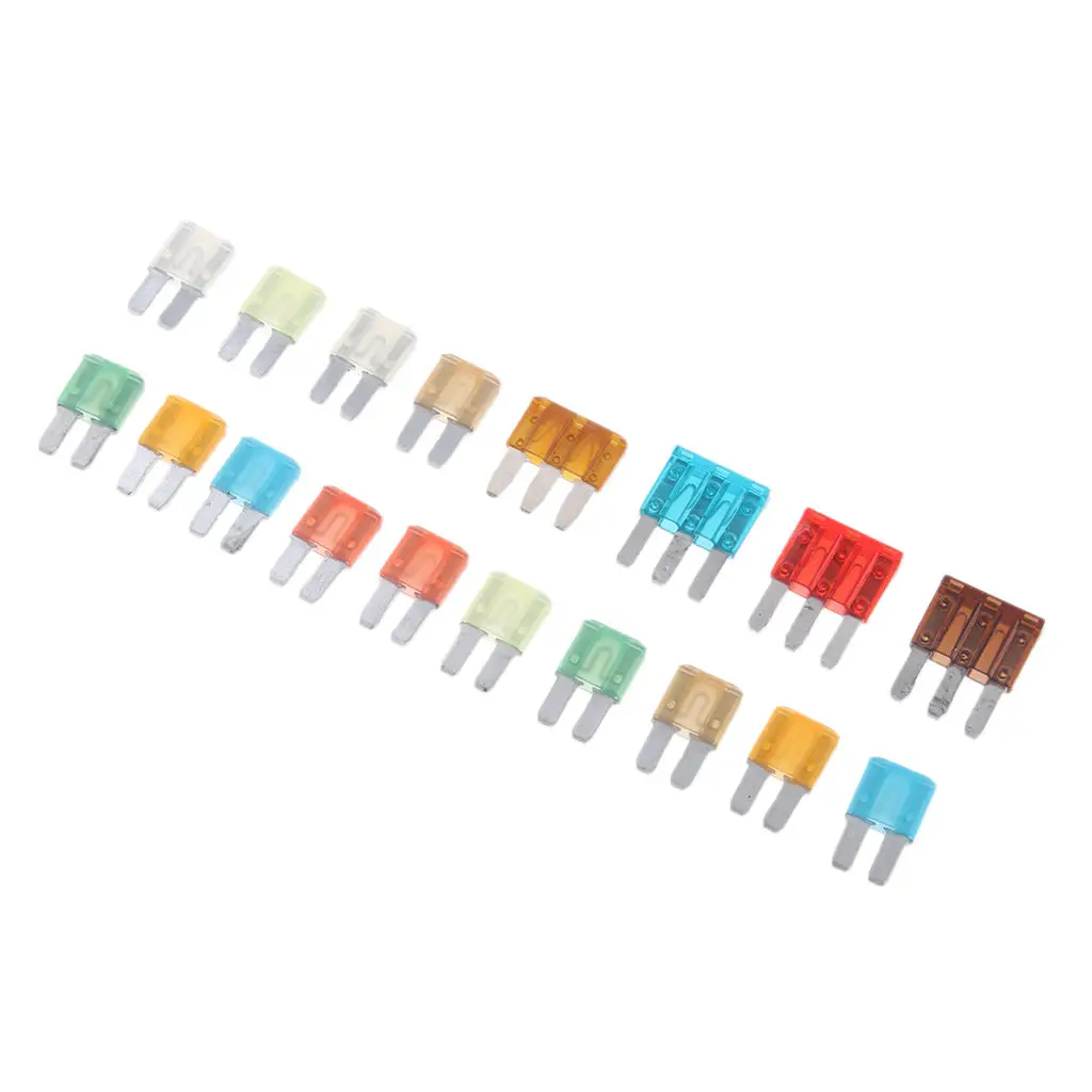 18 Pieces Assorted Car Truck Micro 2 Blade & Micro 3 Fuse Assortment Set
