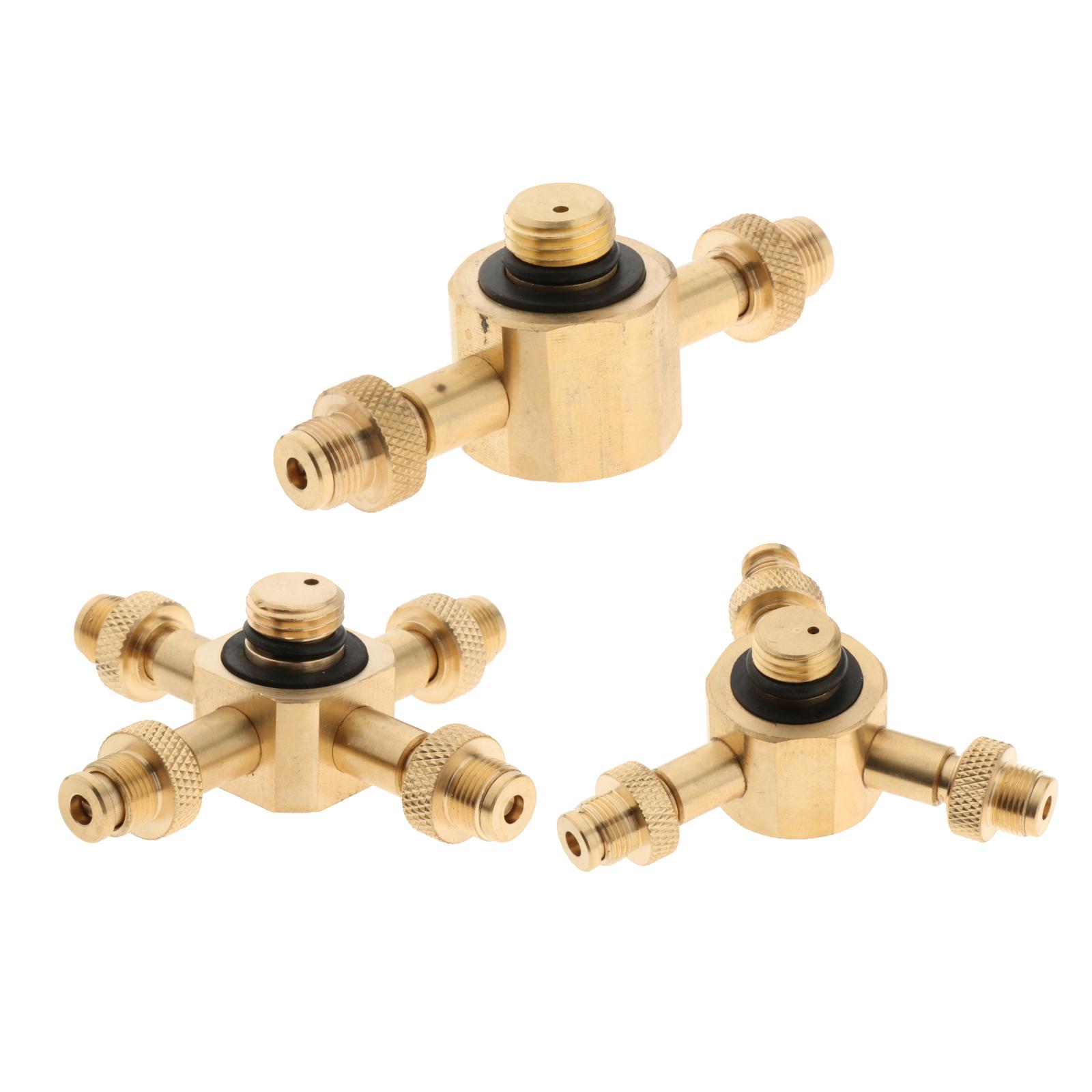 2-Way/ 3-Way / 4-Way Outdoor Camping Stove Gas Refill Adapter BBQ Picnic Burner