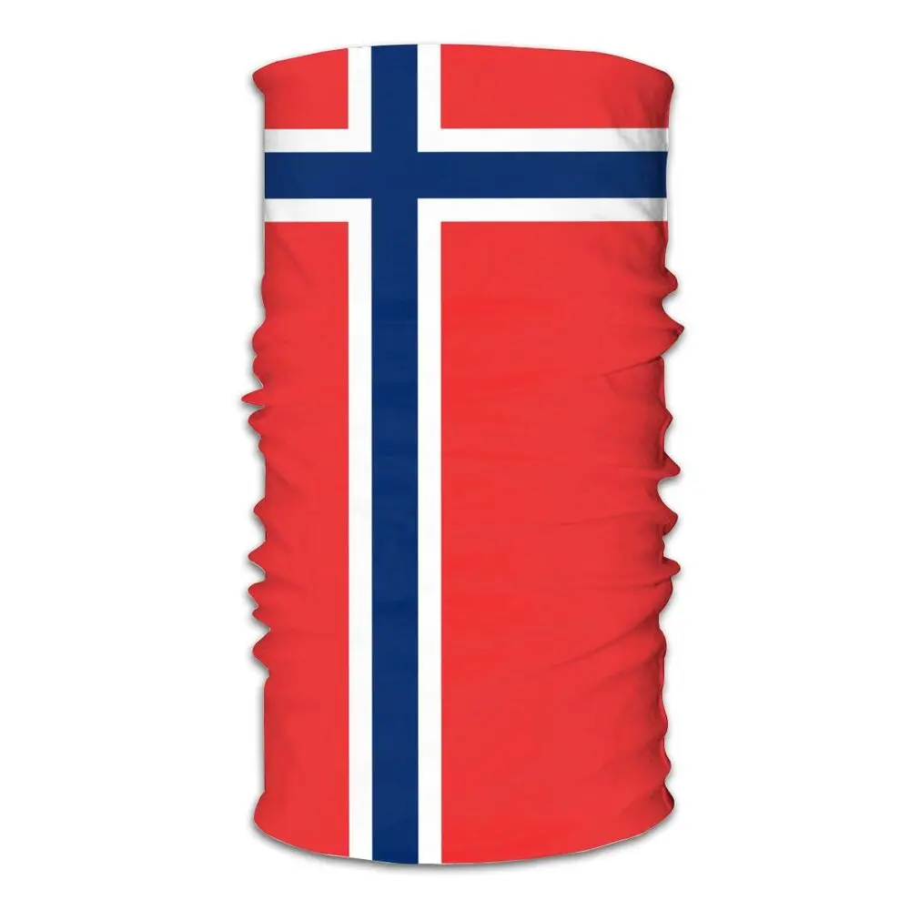 mens white scarf Norwegian Flag Of Norway Scarves Half Face Mask Men Women Halloween Neck Warmer Tubular Bandanas Dustproof Headband Biking Hikin mens blanket scarf