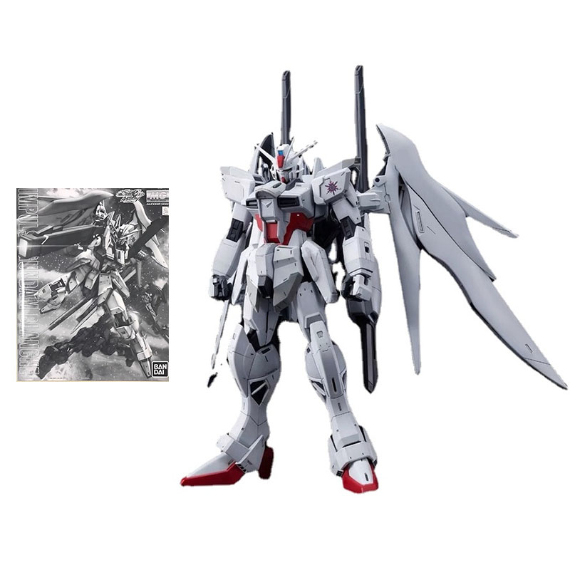 Original Bandai Gundam Model Kit Anime Figure PB Limited MG ZGMF-X56S Destiny Impulse Genuine Gunpla Action Toy Figure Toys