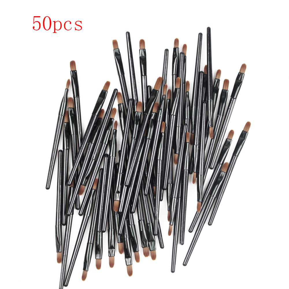 Best of 50Pcs Disposable Lip Brush Gloss Wands Applicator Professional Makeup Cosmetic Brush Lip Liner Brush Eyeliner Brush Makeup Tools Reviews & Tips