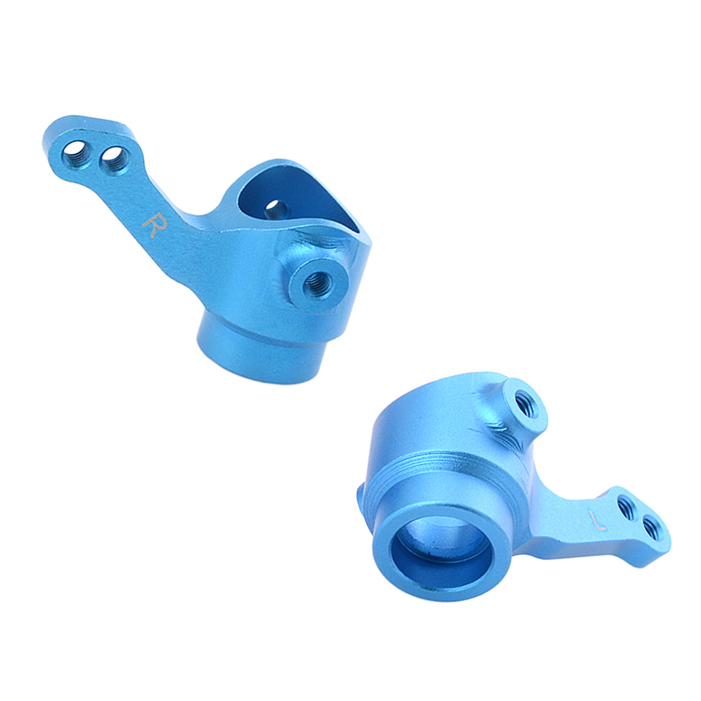 2 Pieces Upgrade Front Steering Hub for LRP S10 Blast 2 1/10 RC Buggy Truck