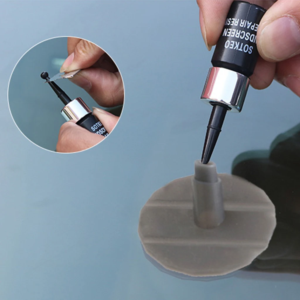 Car Windshield Repair Kit Auto Windscreen Glass Scratch Cracks Removal Tool Glass Repair Fluid Corrector Resin Set 
