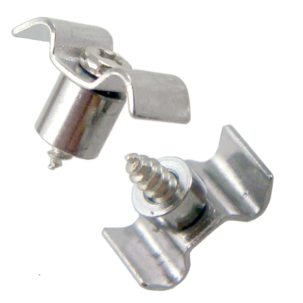 Set of 2 Metal Guitar String Tree Retainers for Stratocaster Squier Electric Guitar