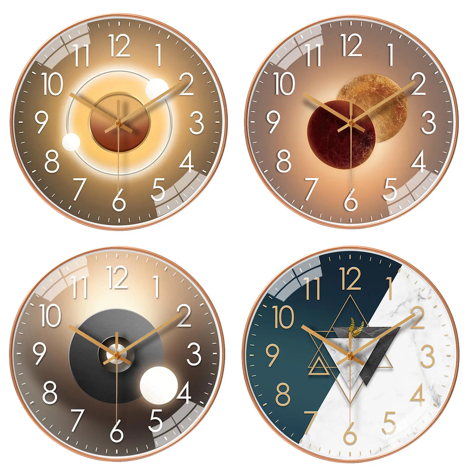 30cm Large Round Digital Wall Clock Watch Silent Quartz Indoor Classroom School Home Office Hotel Shops Cafe Clocks Decoration